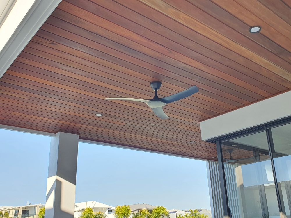 commercial grade cladding used on ceiling in Jacob's Well